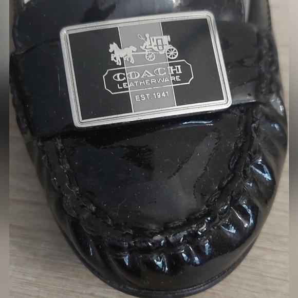 Coach Ladies Kandace Soft Patent Leather Pumps Pre-Loved Size 9 - Picture 4 of 10